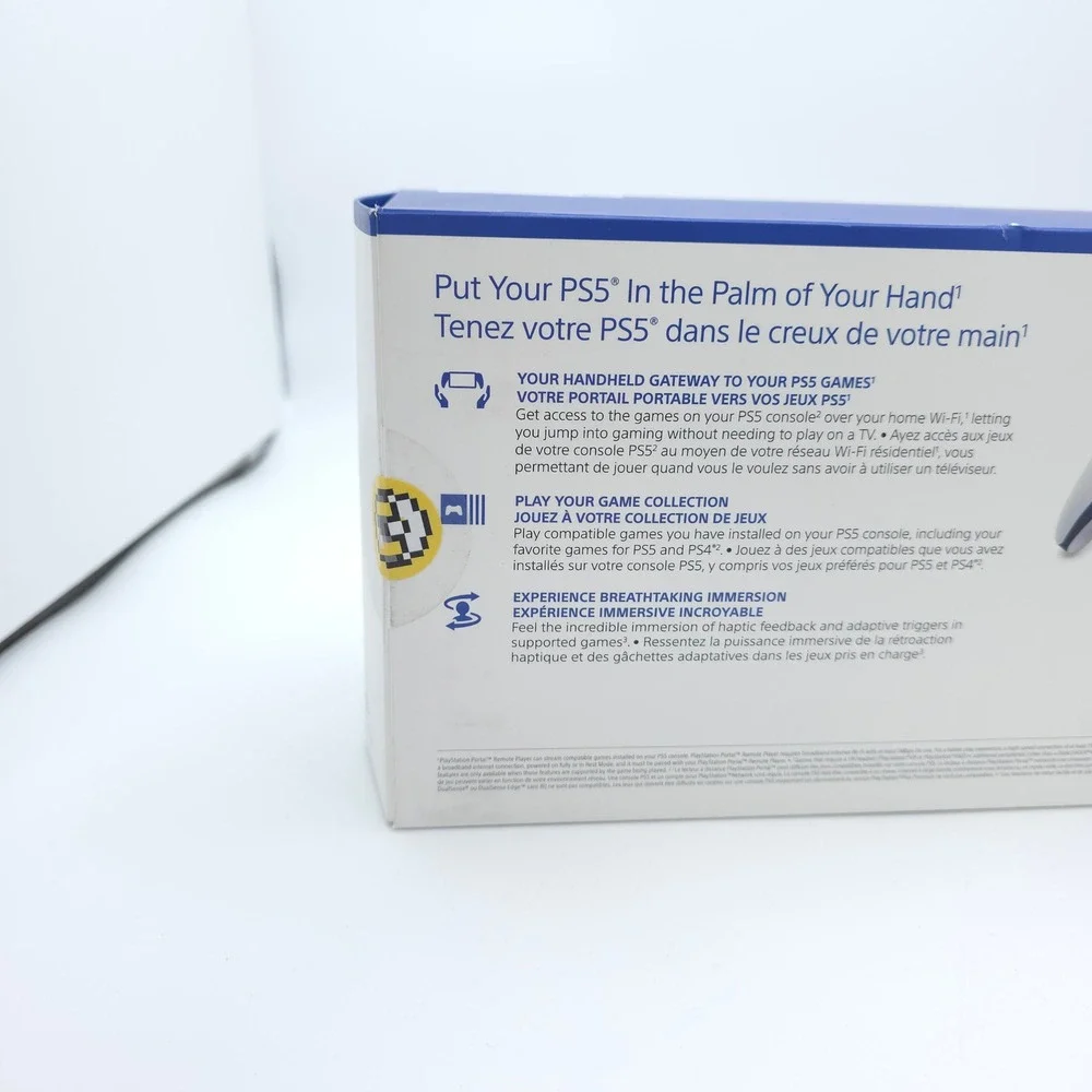 Sony PlayStation Portal Box Only PS5 Remote Player White Case Manual Resell Box